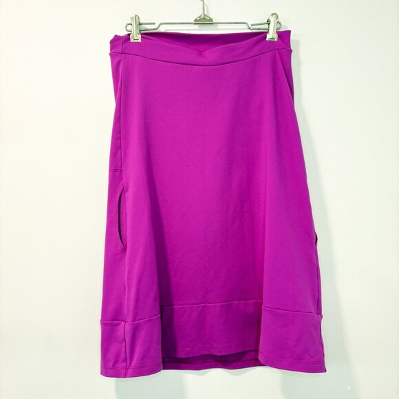 Susana Monaco Purple/Violet Stretch Skirt – Size Medium – Made in USA - Picture 2 of 6